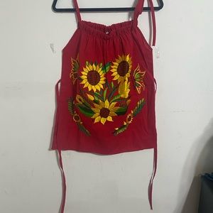 Artisanal summer blouse